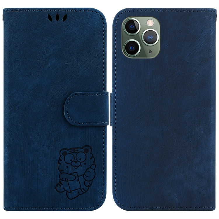 Little Tiger Embossed Leather Phone Case