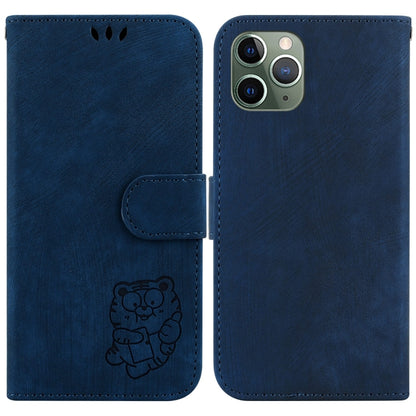 Little Tiger Embossed Leather Phone Case
