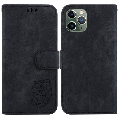 Little Tiger Embossed Leather Phone Case