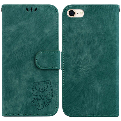 Little Tiger Embossed Leather Phone Case