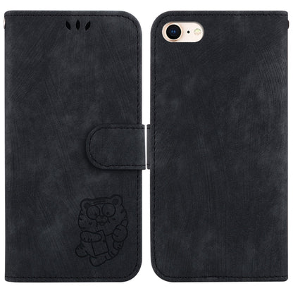 Little Tiger Embossed Leather Phone Case
