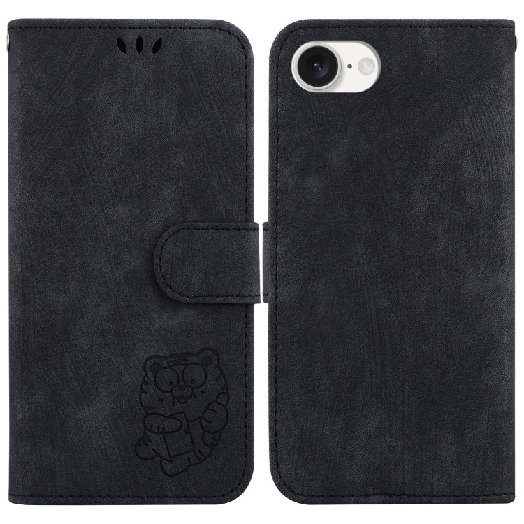 Little Tiger Embossed Leather Phone Case
