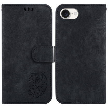 Little Tiger Embossed Leather Phone Case