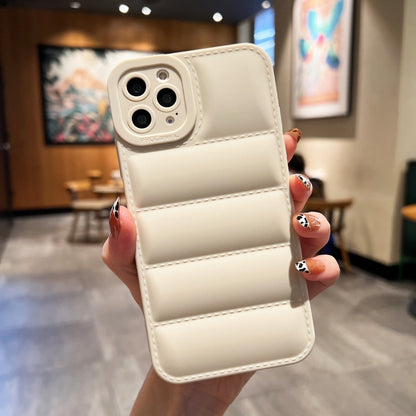 Eiderdown Airbag Frosted TPU Phone Case, For iPhone 16 Pro Max, For iPhone 16 Pro����������������...