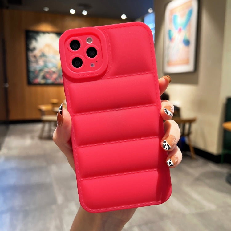 Eiderdown Airbag Frosted TPU Phone Case, For iPhone 16 Pro Max, For iPhone 16 Pro����������������...