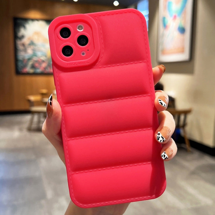 Eiderdown Airbag Frosted TPU Phone Case, For iPhone 16 Pro Max, For iPhone 16 Pro����������������...