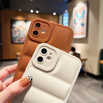 Eiderdown Airbag Frosted TPU Phone Case, For iPhone 16 Pro Max, For iPhone 16 Pro����������������...