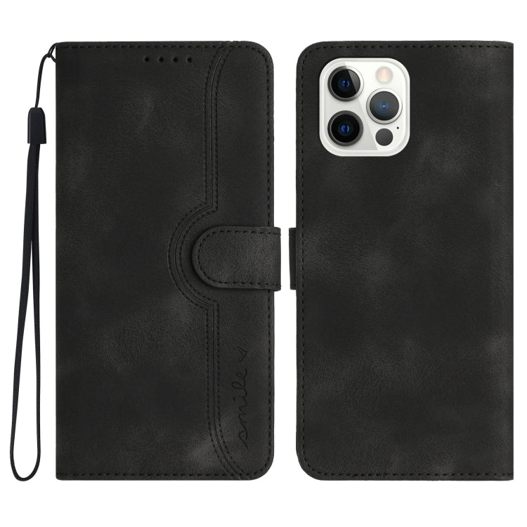 Heart Pattern Skin Feel Leather Phone Case