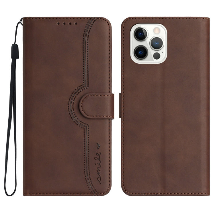 Heart Pattern Skin Feel Leather Phone Case