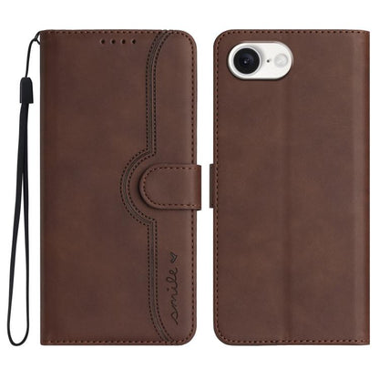 Heart Pattern Skin Feel Leather Phone Case