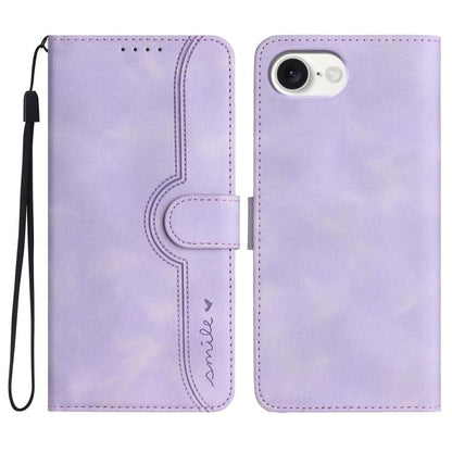 Heart Pattern Skin Feel Leather Phone Case