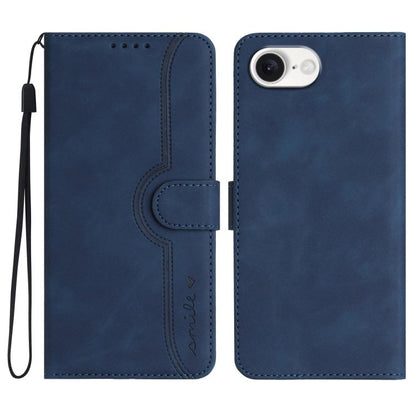 Heart Pattern Skin Feel Leather Phone Case