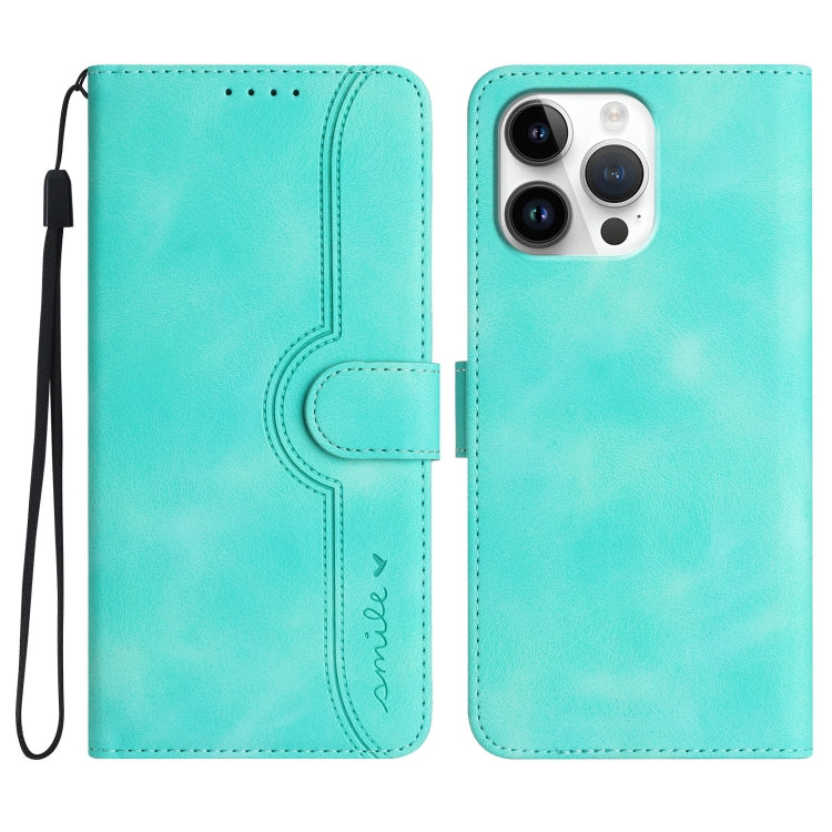 Heart Pattern Skin Feel Leather Phone Case