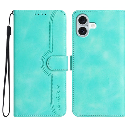 Heart Pattern Skin Feel Leather Phone Case