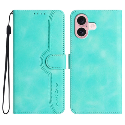 Heart Pattern Skin Feel Leather Phone Case
