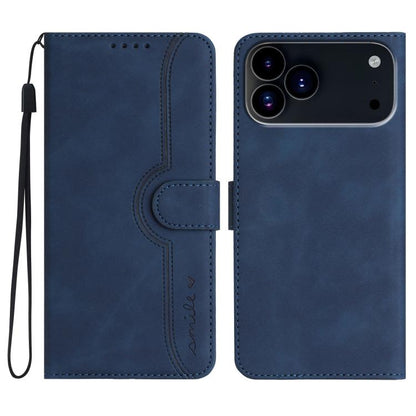 Heart Pattern Skin Feel Leather Phone Case