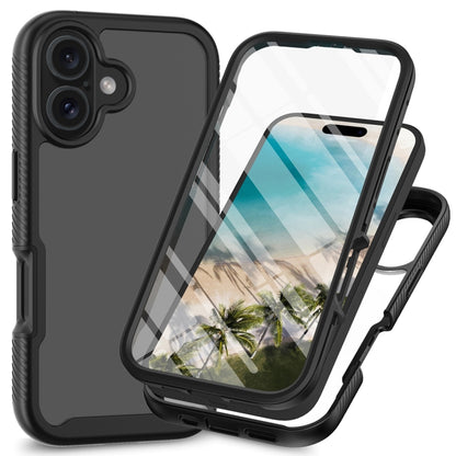 Starry Sky Solid Color Series PC + TPU Phone Case with PET Film, For iPhone 16 Pro Max�����������...