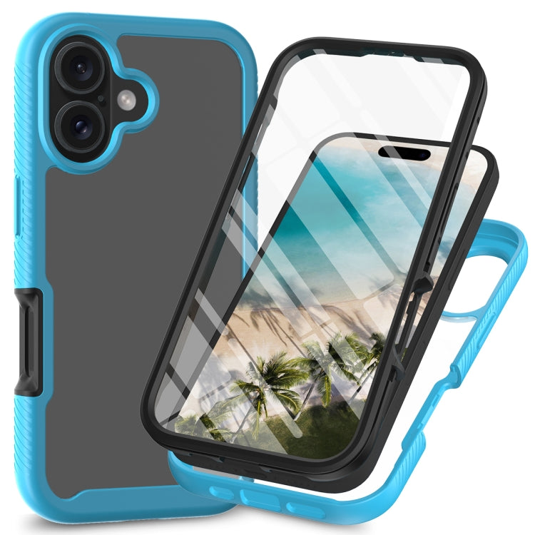 Starry Sky Solid Color Series PC + TPU Phone Case with PET Film, For iPhone 16 Pro Max�����������...