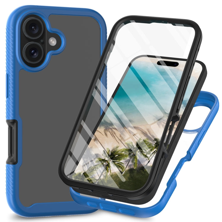 Starry Sky Solid Color Series PC + TPU Phone Case with PET Film, For iPhone 16 Pro Max�����������...
