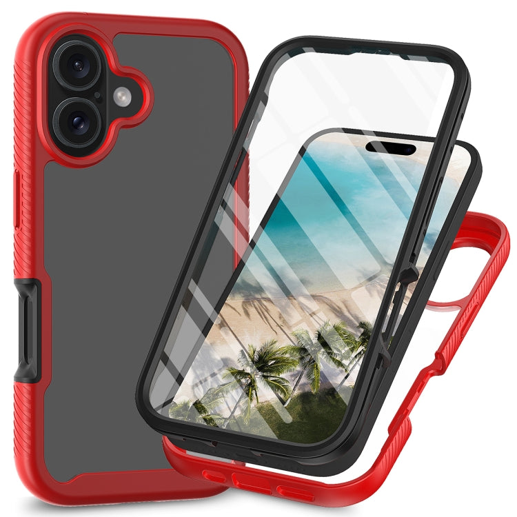 Starry Sky Solid Color Series PC + TPU Phone Case with PET Film, For iPhone 16 Pro Max�����������...