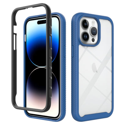 Starry Sky Solid Color Shockproof TPU Clear PC Phone Case, For iPhone 16 Pro Max, For iPhone 16 P...