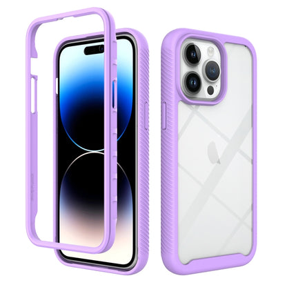 Starry Sky Solid Color Shockproof TPU Clear PC Phone Case, For iPhone 16 Pro Max, For iPhone 16 P...