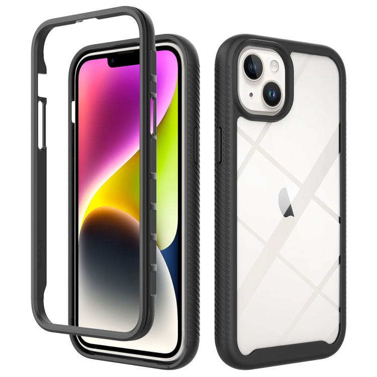 Starry Sky Solid Color Shockproof TPU Clear PC Phone Case, For iPhone 16 Pro Max, For iPhone 16 P...