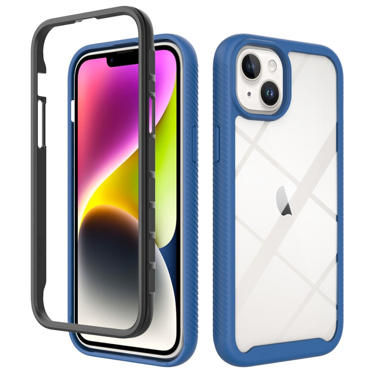 Starry Sky Solid Color Shockproof TPU Clear PC Phone Case, For iPhone 16 Pro Max, For iPhone 16 P...