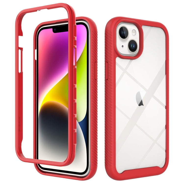 Starry Sky Solid Color Shockproof TPU Clear PC Phone Case, For iPhone 16 Pro Max, For iPhone 16 P...