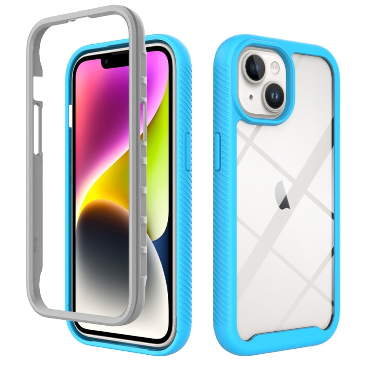 Starry Sky Solid Color Shockproof TPU Clear PC Phone Case, For iPhone 16 Pro Max, For iPhone 16 P...