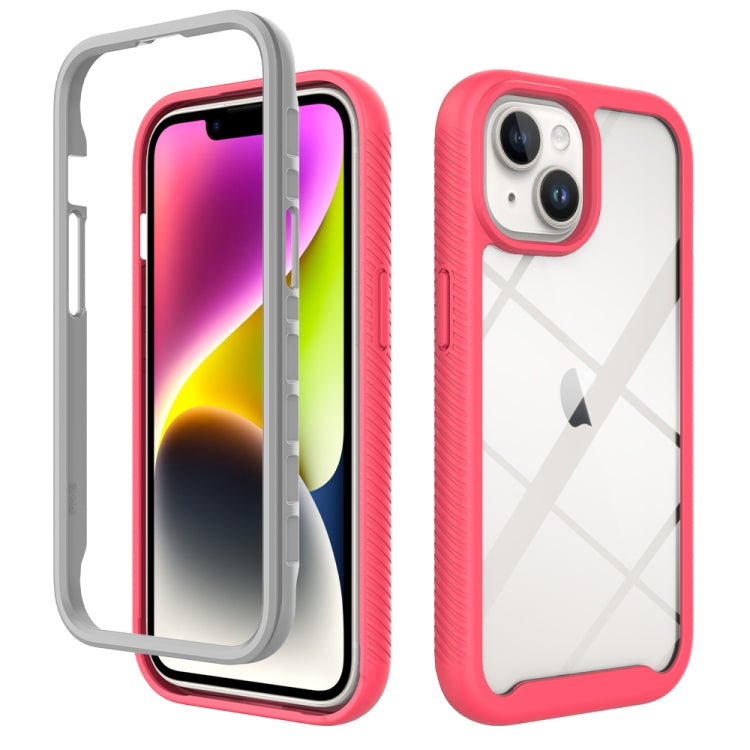 Starry Sky Solid Color Shockproof TPU Clear PC Phone Case, For iPhone 16 Pro Max, For iPhone 16 P...