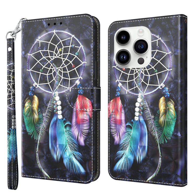 3D Painted Leather Phone Case, For iPhone 16 Pro Max, For iPhone 16 Pro, For iPhone 16 Plus������...