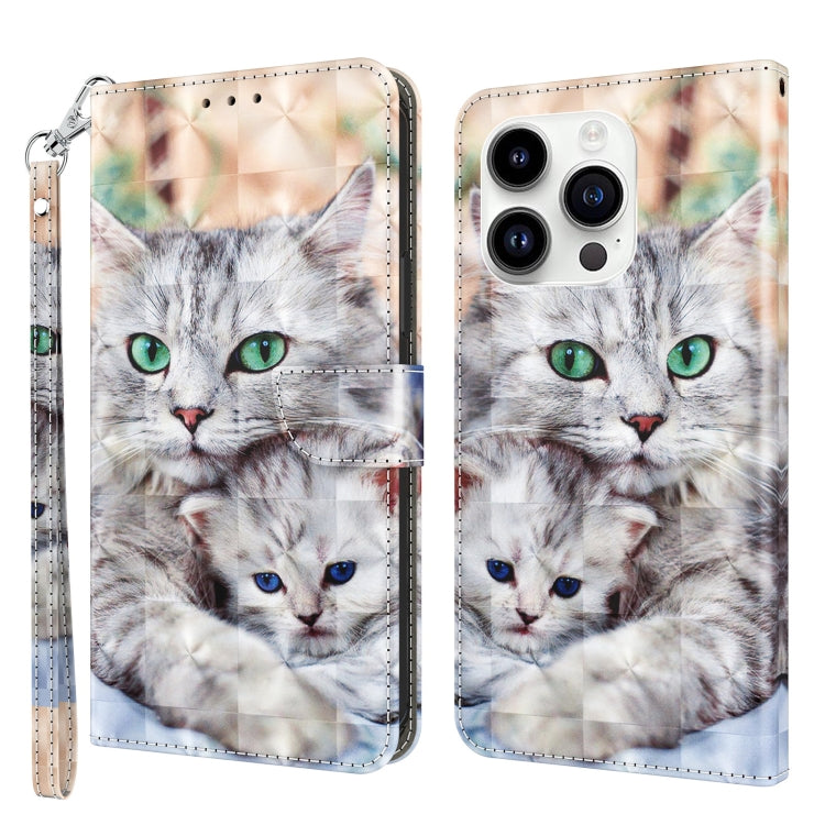 3D Painted Leather Phone Case, For iPhone 16 Pro Max, For iPhone 16 Pro, For iPhone 16 Plus������...