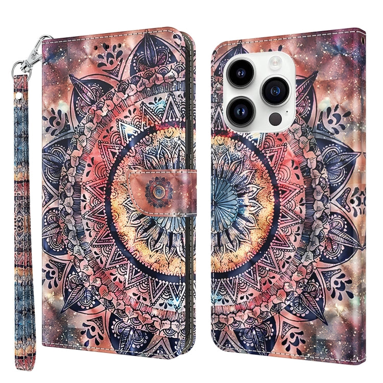 3D Painted Leather Phone Case, For iPhone 16 Pro Max, For iPhone 16 Pro, For iPhone 16 Plus������...