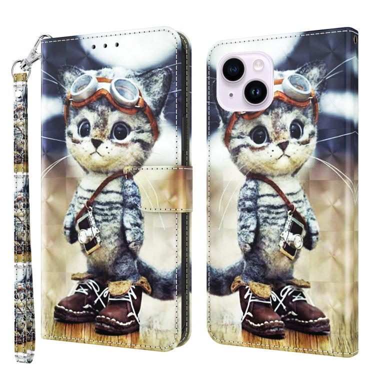 3D Painted Leather Phone Case, For iPhone 16 Pro Max, For iPhone 16 Pro, For iPhone 16 Plus������...