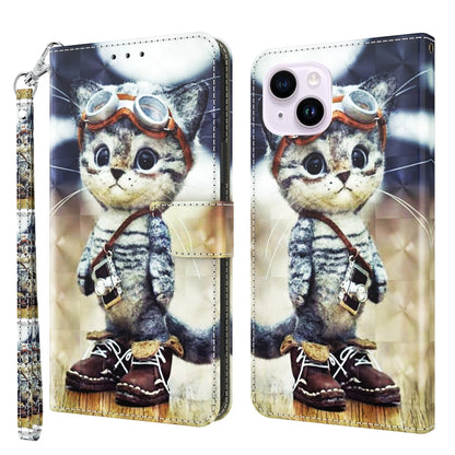 3D Painted Leather Phone Case, For iPhone 16 Pro Max, For iPhone 16 Pro, For iPhone 16 Plus������...