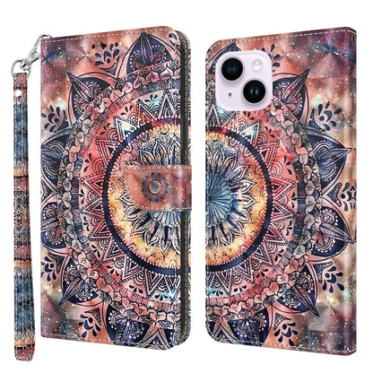 3D Painted Leather Phone Case, For iPhone 16 Pro Max, For iPhone 16 Pro, For iPhone 16 Plus������...