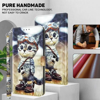 3D Painted Leather Phone Case, For iPhone 16 Pro Max, For iPhone 16 Pro, For iPhone 16 Plus������...