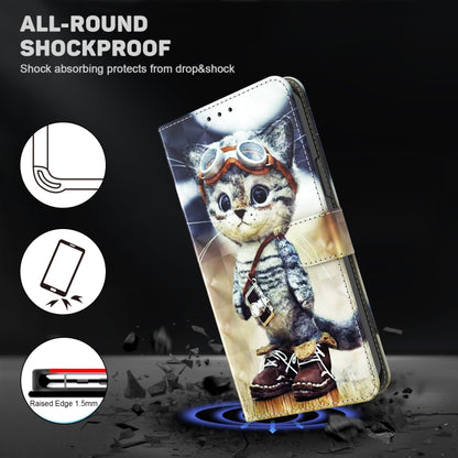 3D Painted Leather Phone Case, For iPhone 16 Pro Max, For iPhone 16 Pro, For iPhone 16 Plus������...