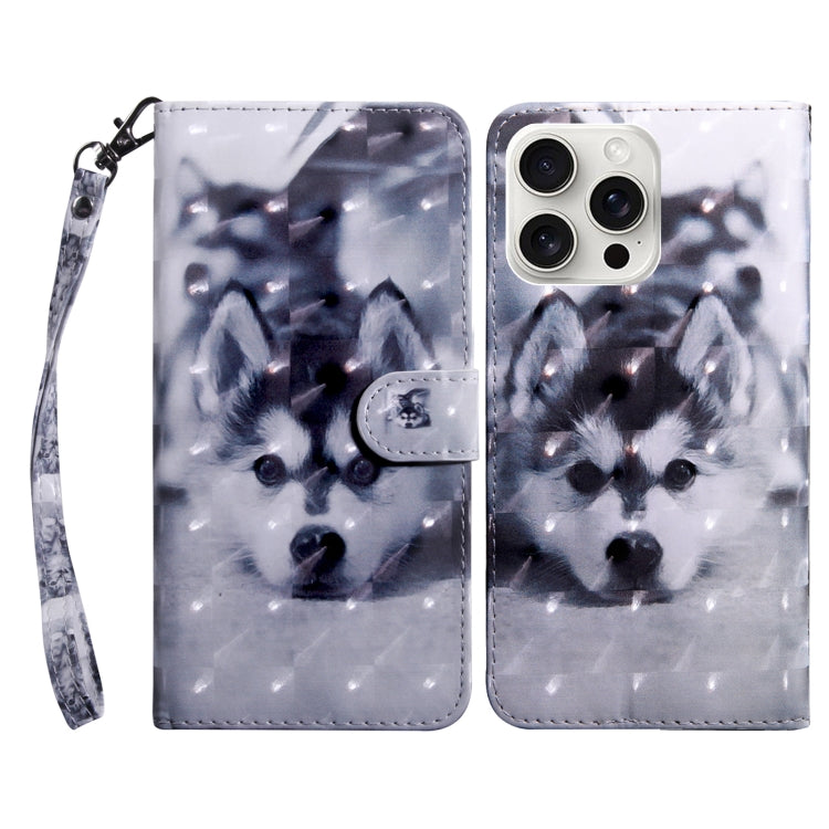3D Painted Leather Phone Case, For iPhone 16 Pro Max, For iPhone 16 Pro, For iPhone 16 Plus������...