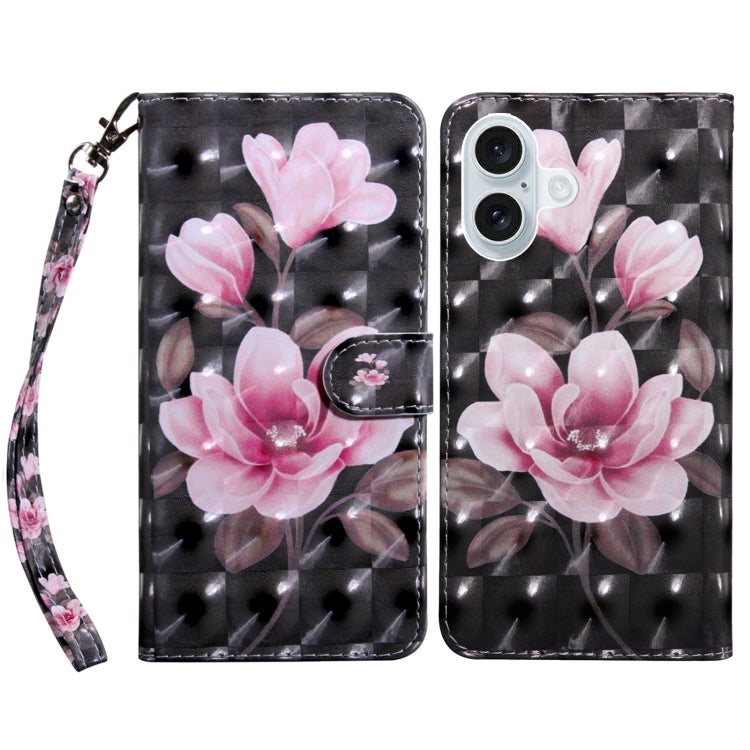 3D Painted Leather Phone Case, For iPhone 16 Pro Max, For iPhone 16 Pro, For iPhone 16 Plus������...