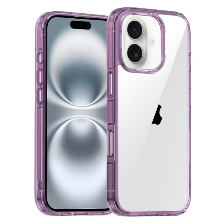 iPAKY Aurora Series Shockproof PC + TPU Protective Phone Case, For iPhone 16e, For iPhone 16 Pro ...