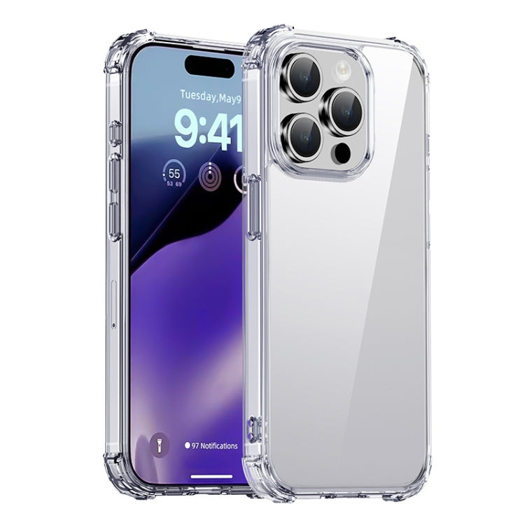 iPAKY Crystal Clear Series Shockproof PC + TPU Protective Phone Case, For iPhone 16e�������������...