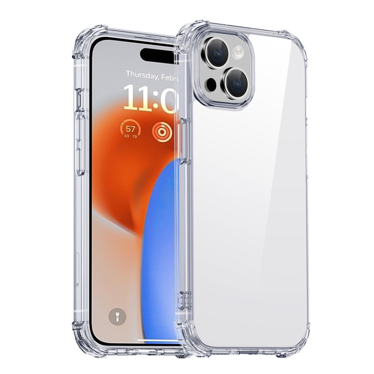 iPAKY Crystal Clear Series Shockproof PC + TPU Protective Phone Case, For iPhone 16e�������������...