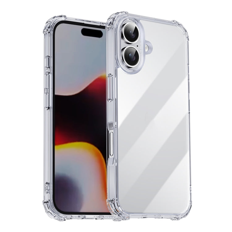 iPAKY Crystal Clear Series Shockproof PC + TPU Protective Phone Case, For iPhone 16e�������������...