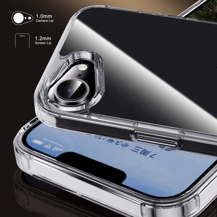 iPAKY Crystal Clear Series Shockproof PC + TPU Protective Phone Case, For iPhone 16e�������������...