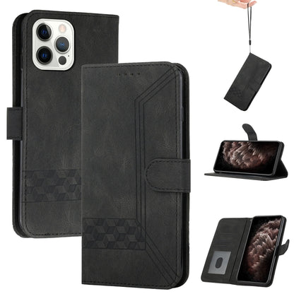 Cubic Skin Feel Flip Leather Phone Case