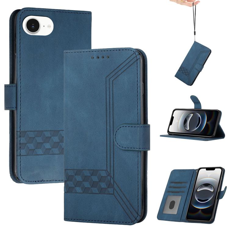 Cubic Skin Feel Flip Leather Phone Case
