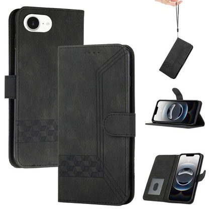 Cubic Skin Feel Flip Leather Phone Case