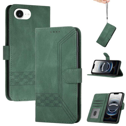 Cubic Skin Feel Flip Leather Phone Case